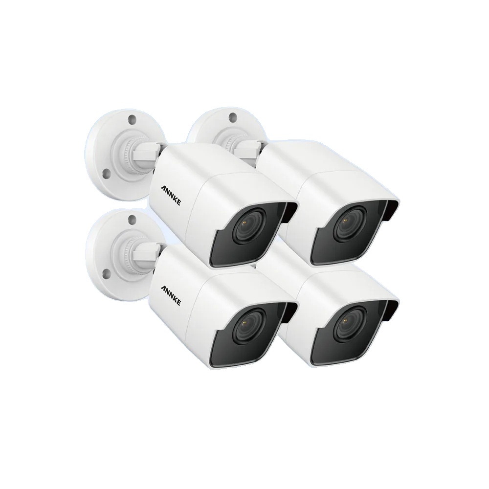 Ip-kamera, 5 Mp, 3k-auflösung, 4-mm-objektiv, Nachtsicht Bis Zu 30 M, Schutzart Ip67 (wasserdicht)
