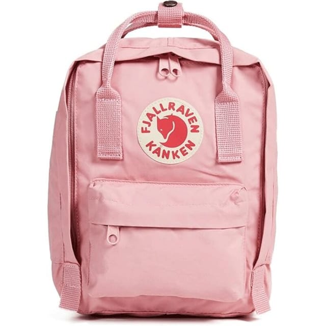Rucksack Freizeit Wandern Reisen Schulrucksack aus Oxford Canvas für Laptop Tablet Laptop 20 Zoll (Rosa)