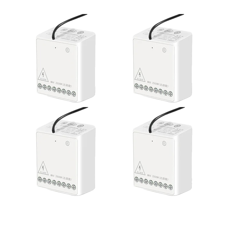 Intelligenter Funkschalter, Zigbee-konnektivität, Ein-knopf-bedienung, 8er-pack Funkschalter