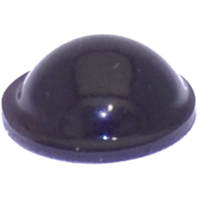PD2095SW Gerätefuß selbstklebend, rund Schwarz (ø x h) 9.5 mm x 3.8 mm 1 St. - Toolcraft