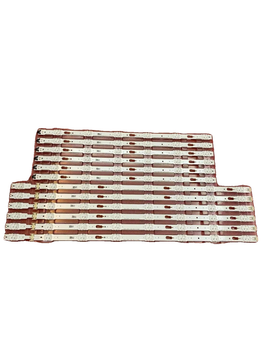 Led-hintergrundbeleuchtungsleiste, 1240 Mm Lang, 3 V Spannung, Kompatibel Mit Verschiedenen Tv-modellen, 16-teiliges Set, Einfache Installation