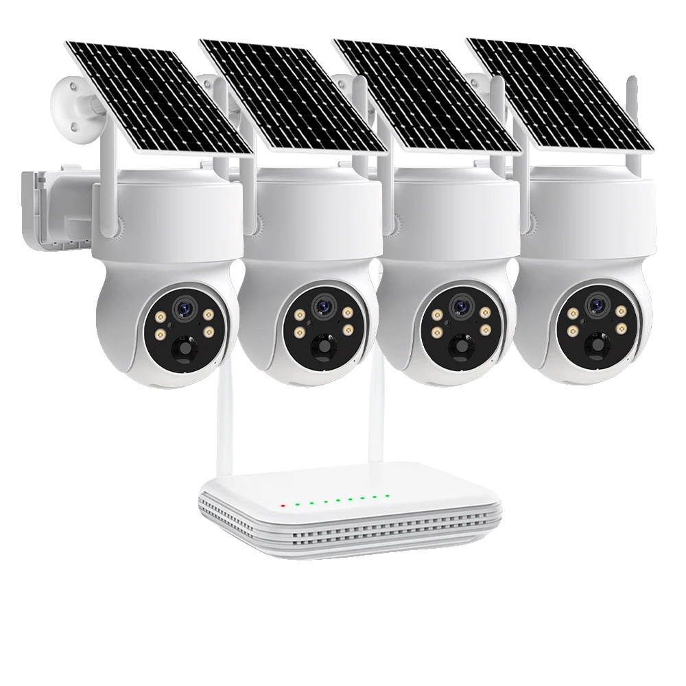 Sicherheitskamera, 4k-auflösung, Zwei-wege-audio, 2er-pack