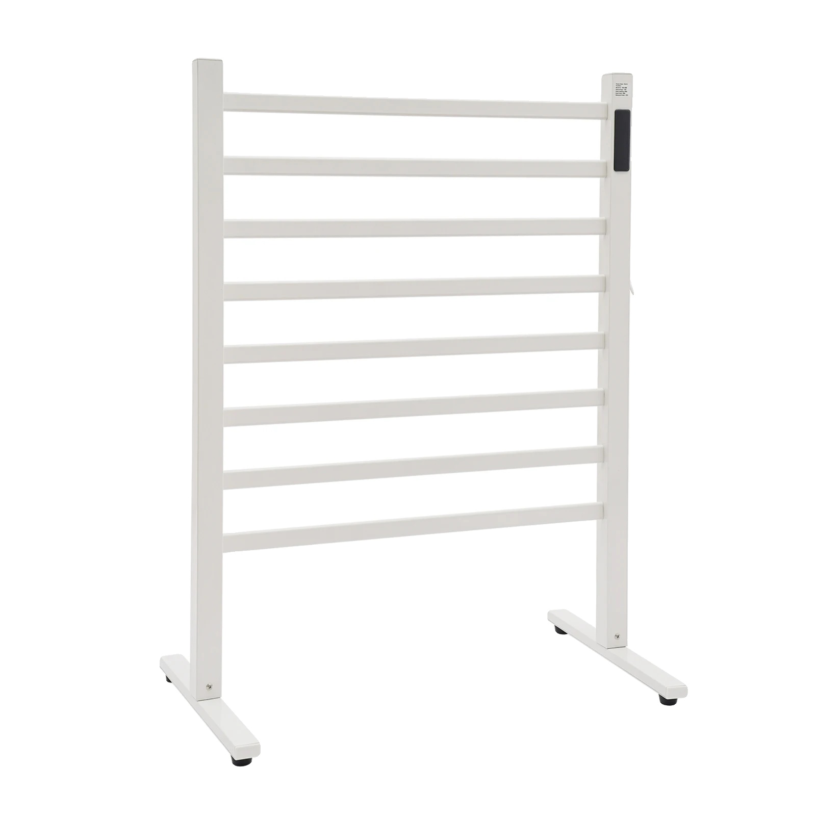 Handtuchwärmer, Schnellheizend, Edelstahl-design, Weiß, Eu