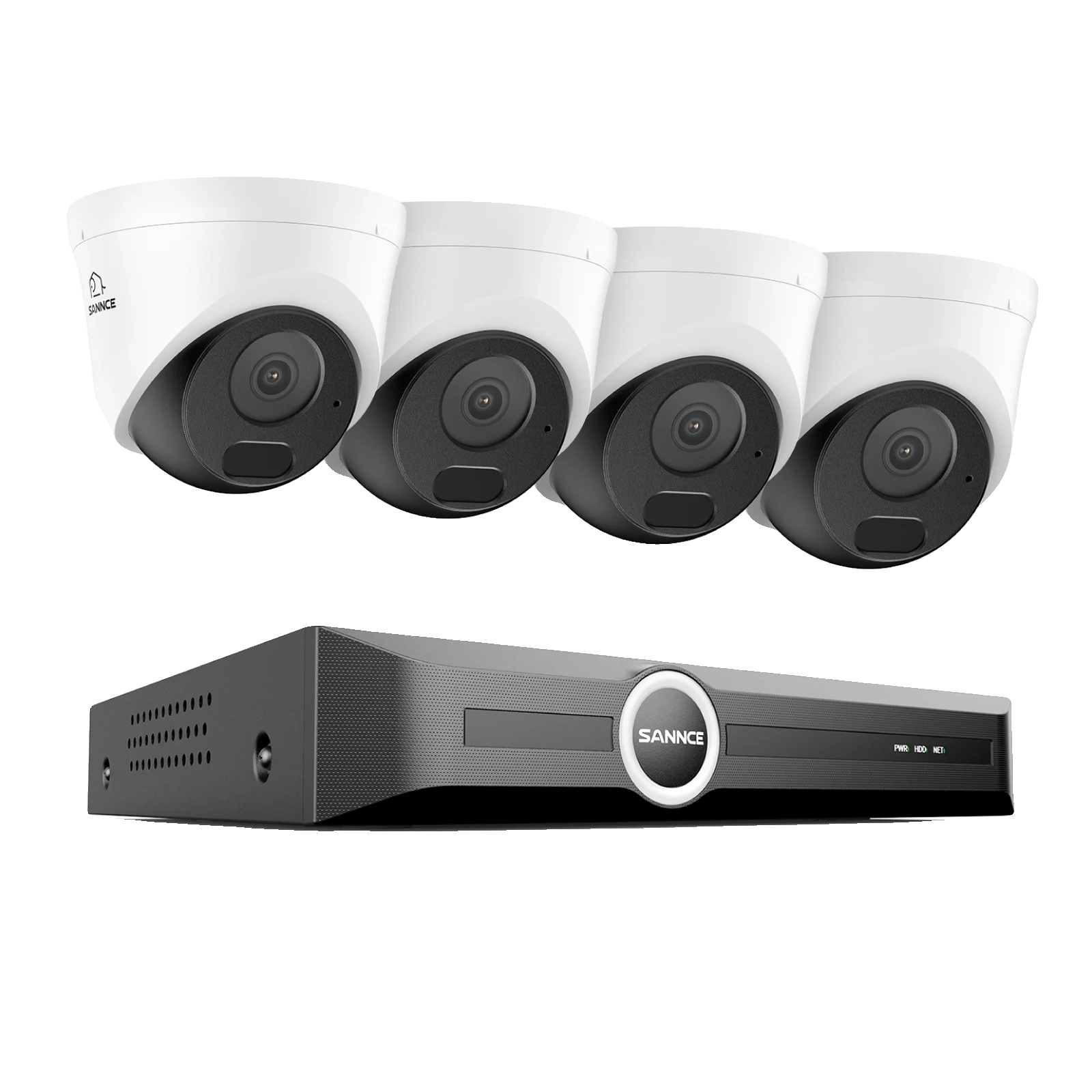 Überwachungskamerasystem, 5-mp-auflösung, Wasserdichtes Design, 8-kanal-dvr-kit (8 Stück), 1 Tb