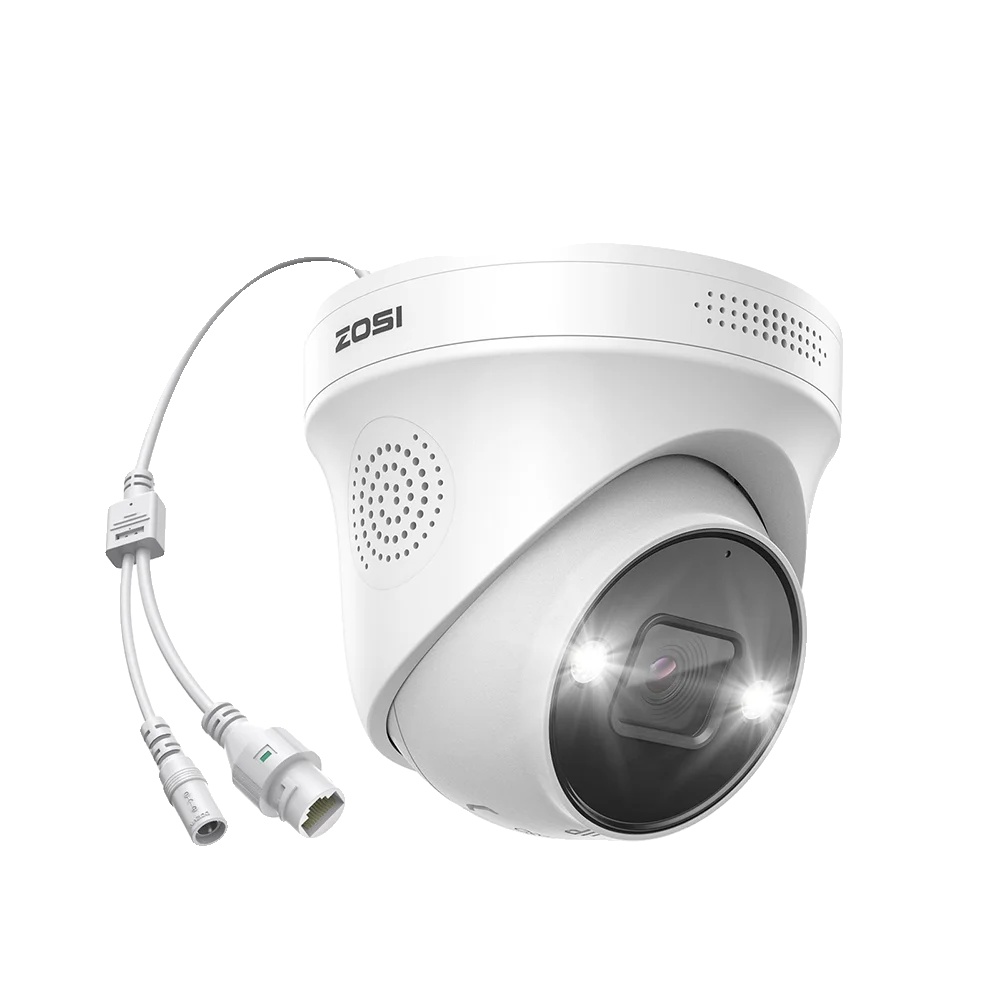 Ptz-kamerasystem, 8 Kanäle, Vollfarb-nachtsicht, 8-kanal-nvr, 6 X 5-mp-kameras, Keine