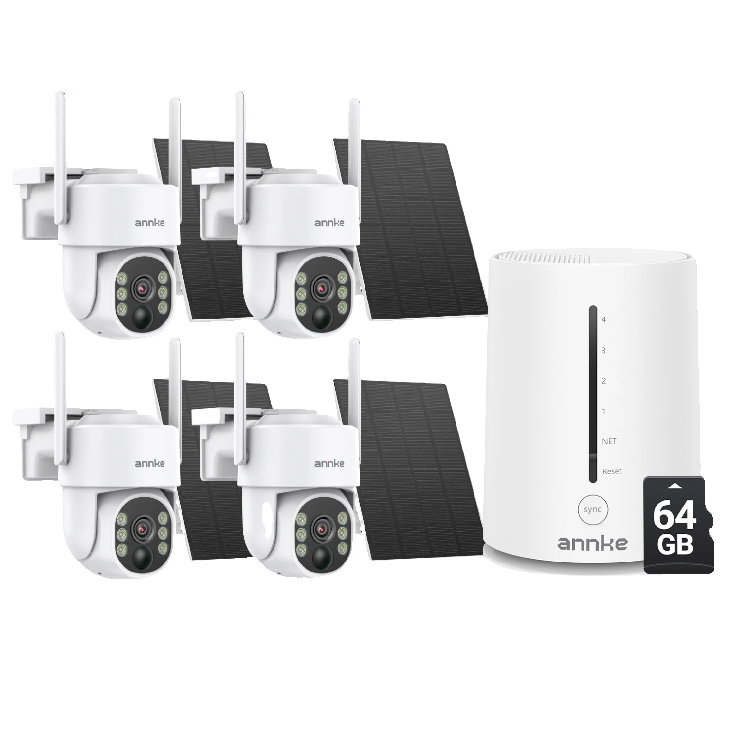 Sicherheitskamerasystem, 8 Kanäle, Ki-personenerkennung, 8-kanal-nvr, 6 5-mp-kameras, 1 Tb Integrierte Festplatte