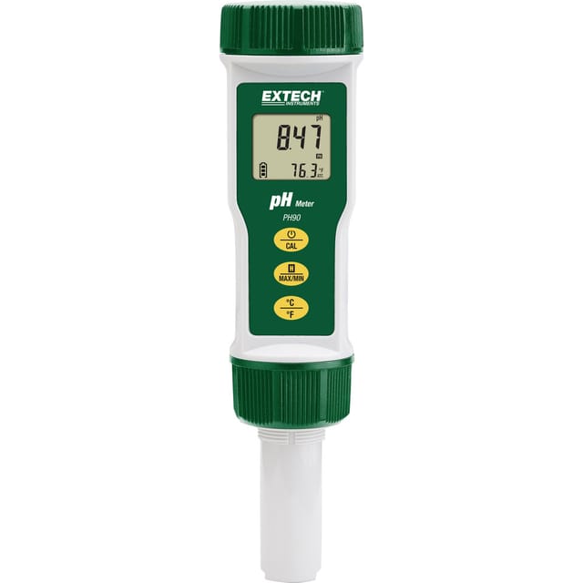 Neuwertig] Extech p h Messgerät Ph90 p h Wert Temperaturmessgerät p h Messer 0 14p h Kalibriert B-Ware