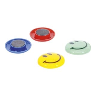 Magnet-Satz 'Smile' ø 40 mm 4-tlg.