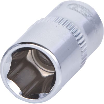 1/4' CHROMEplus Sechskant-Stecknuss, 8mm