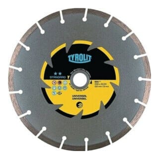 Tyrolit - Diamanttrennscheibe dcu Standard ø 230 mm Bohrung 22,23 mm Bau universal 7 mm