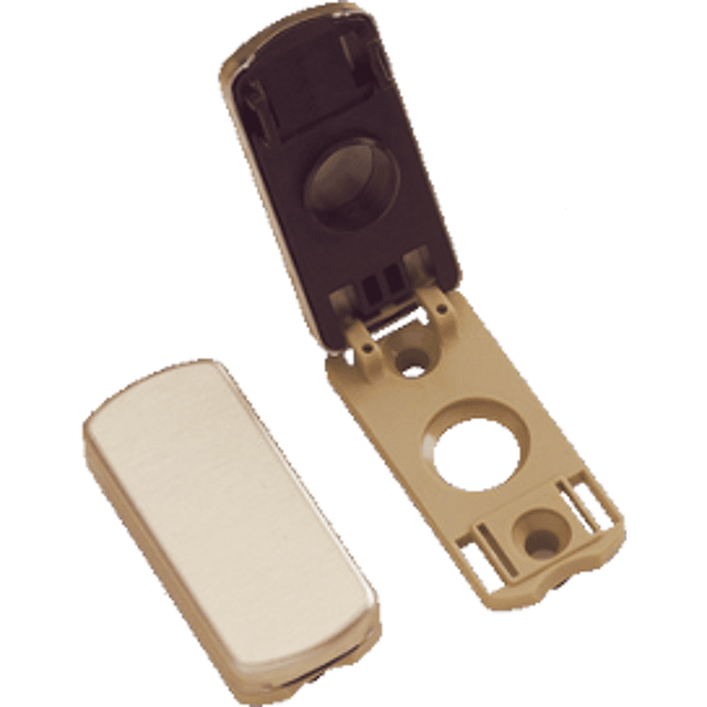Steckrosette harmony, Aluminium weiß - Maco