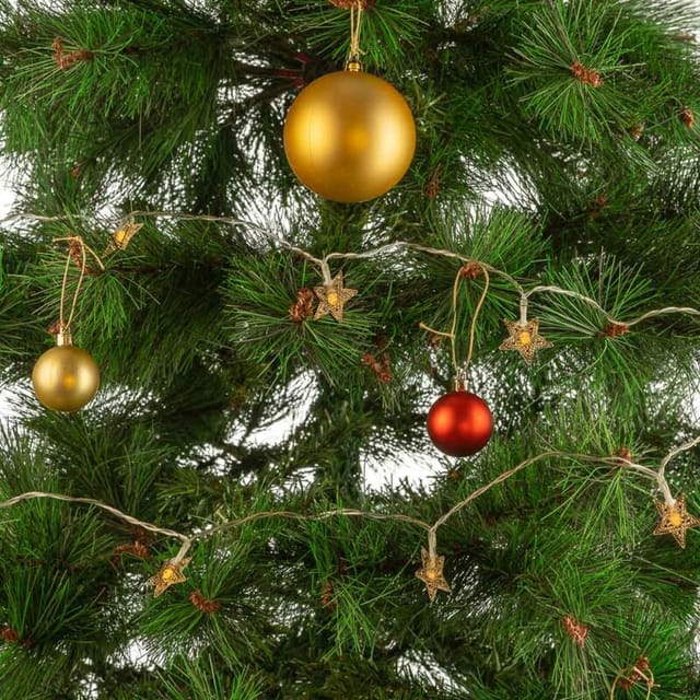 Greenice - LED-Girlande für den Innenbereich, 1,5 m [HO-XMAS-018-IP20-1.5M-WW]