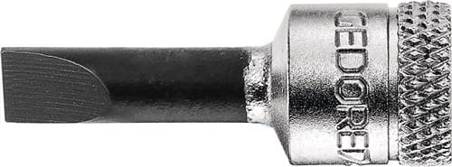 Steckschlüsseleinsatz is 20 1/4 ″ Schlitz 8 mm Länge 37 mm