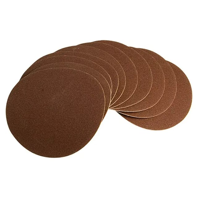 Schleifpapier Set 150 mm K120, 10 Stück für BTS800 / BTS900 - Scheppach