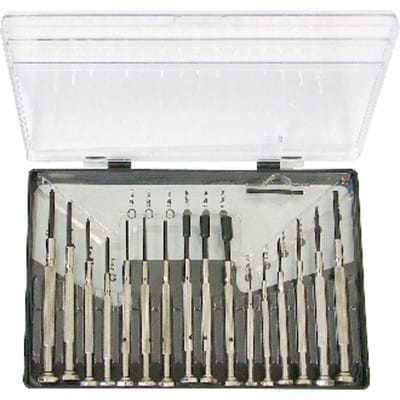 Hesse Uhrmacherschraubendreher Set 16-tlg.