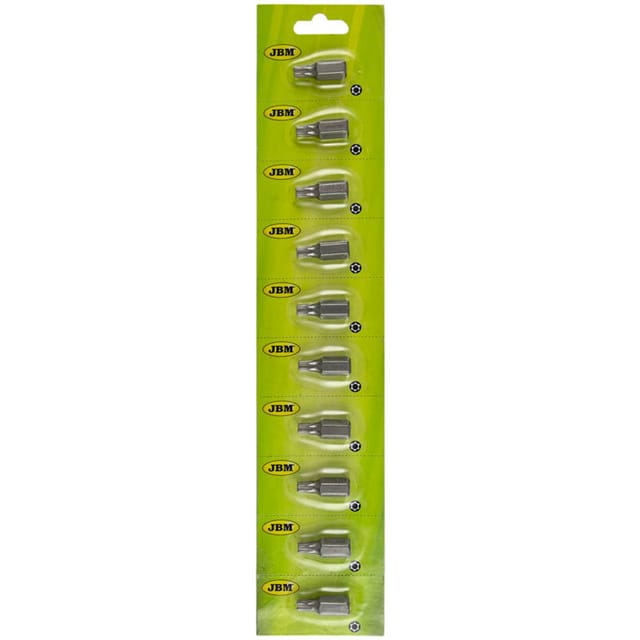 JBM - Torx-Schraubendreher-Bits (ø 40 - Maul 30 mm.) 10437