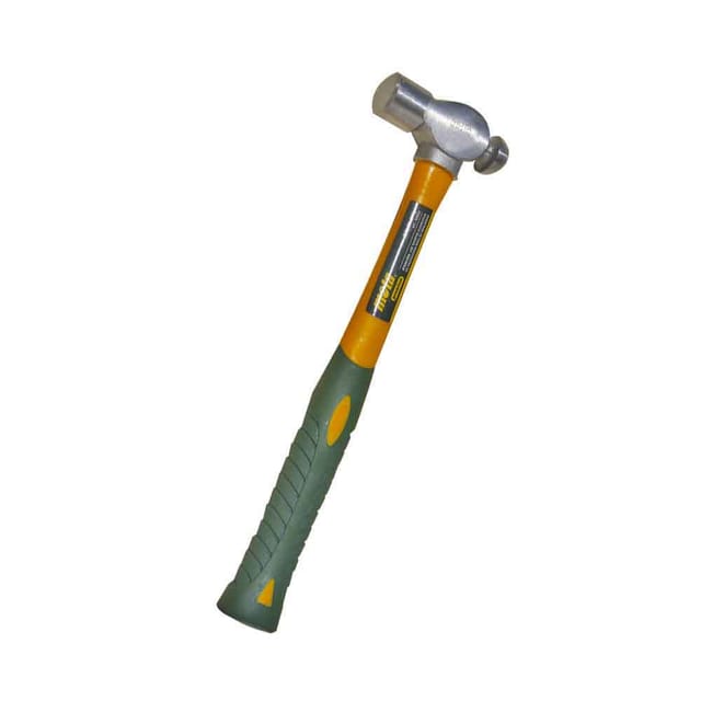 Polierter Kugelhammer 450gr mit Faser mb04
