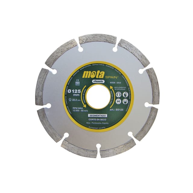 Mota - Lasersegmentierte Diamantscheibe 230mm ss230
