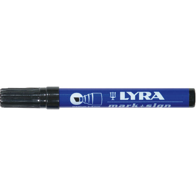LYRA Permanent-Marker 111 Strichbreite 2-6 mm blau schräge Spitze