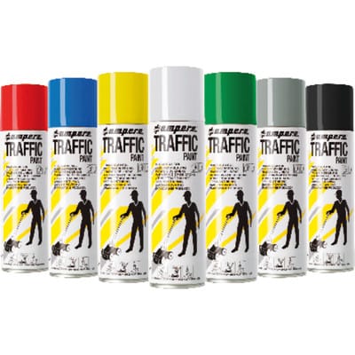 Bodenmarkierspray TRAFFIC PAINT® 500ml weiß