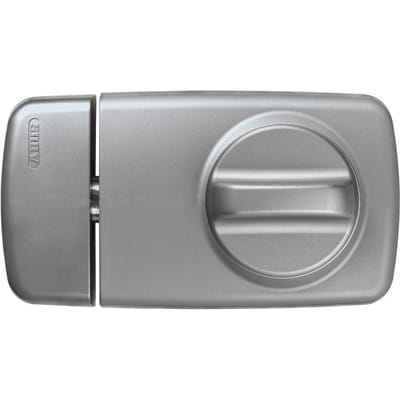 Abus - Tür-Zusatzschloss 7010S ek silber, innen mit Drehknauf
