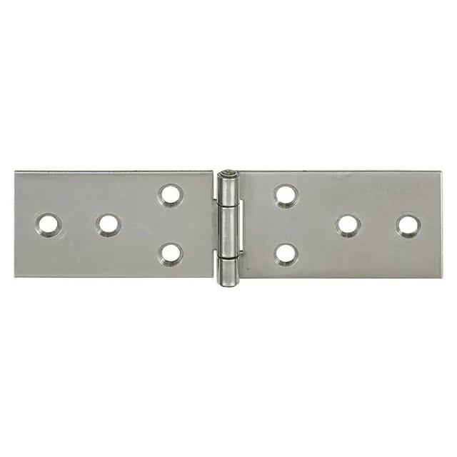 Vormann - gerolltes breites Tischband, Edelstahl 120x33x1,2 mm