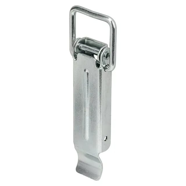 Vormann - Spannverschluss Höhe 12 mm Breite 37 mm Stahl blau verzinkt mit Plombiermöglichkeit