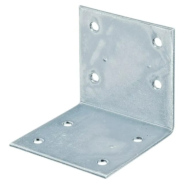 Breitwinkel 60x60x60x2mm Stahl, verzinkt - Vormann