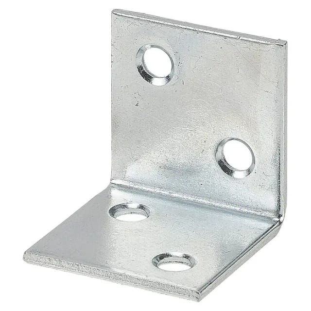 Breitwinkel 50x50x50x2mm Stahl, verzinkt - Vormann