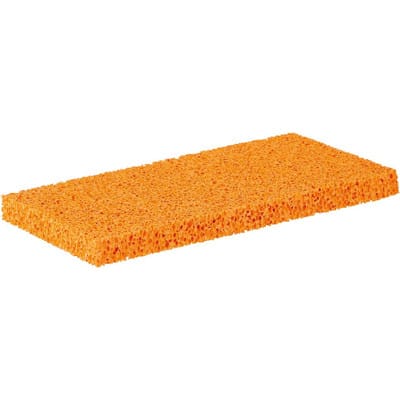 Kronen Hansa - Belag für Kunststoff-Reibebrett Schwammgummi grob 280 x 140 mm x 10 mm