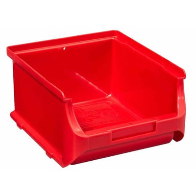 Stapelsichtboxen ProfiPlus Box 2B 13,7 x 16 x 8,2 cm rot Aufbewahrung - Allit