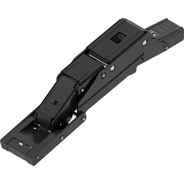 Clip top otion onyx CRISTALLO-Spiegeltürscharnier 110° mit Feder,Kleben - Blum