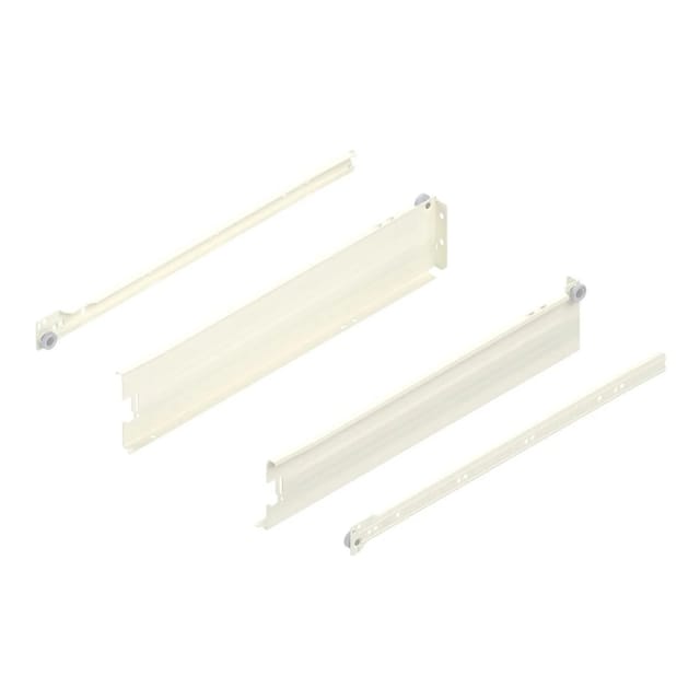 Metabox Teilauszug 450mm Zargenhöhe 86mm, RAL9001 Schraubversion - Blum