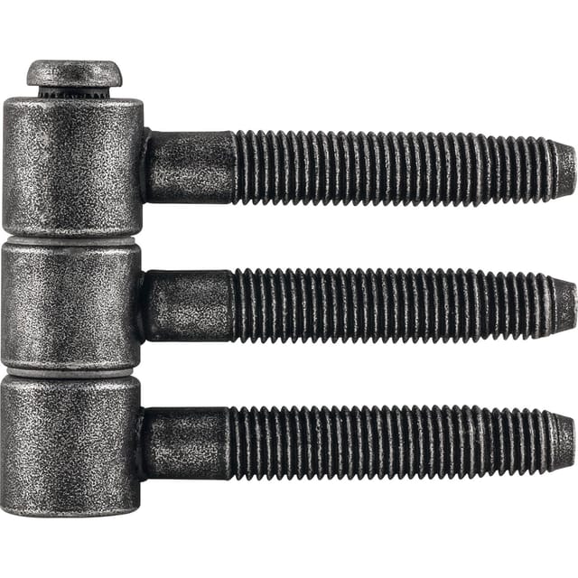 Steckband 3-teilig ø 16mm,Höhe 51mm,Stahl schwarz