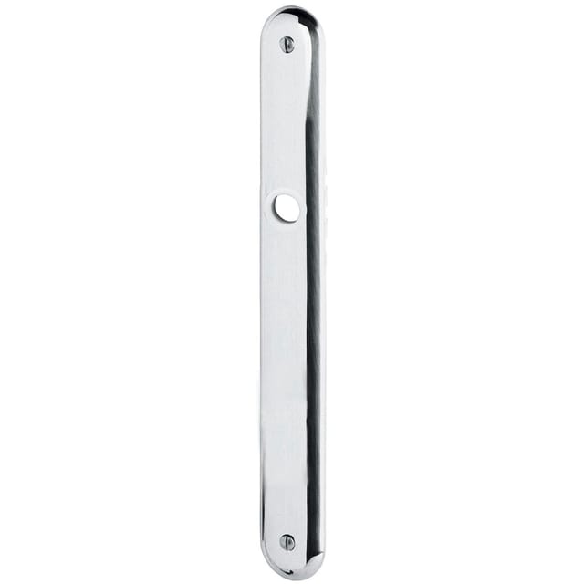 Langschild elegant wg 500, ungelocht, Alu poliert