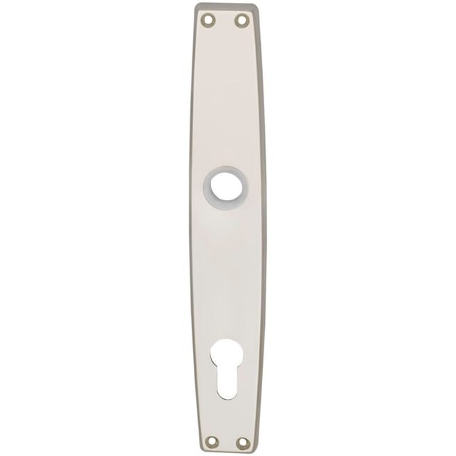 Grundmann - Langschild wg 1000 favorit, pz 88, Alu neusilber eloxiert önorm