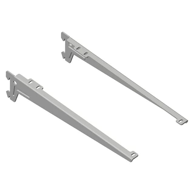 Element System - Winkelträger 10300 330 mm Stahl silberfarbig