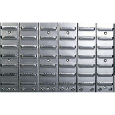 Metallschlitzwand fuer Sichtbox Gr 1 - 3