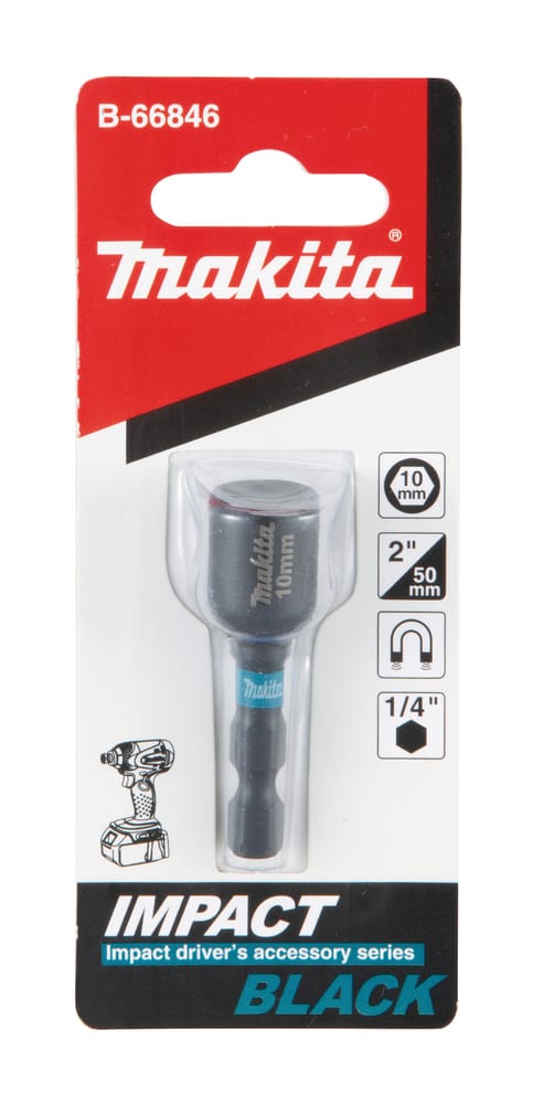 Steckschlüssel 1/4' SW10 - Makita
