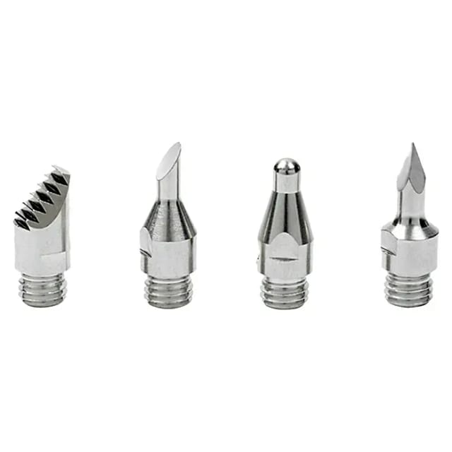 Dremel 204 Zubehörsetz für Brandmalerei - Zubehörsatz für Lötkolben mit 4 Spitzen zum Löten, Schmelzen, Heißschneiden, Schweißen, Schrumpfen und