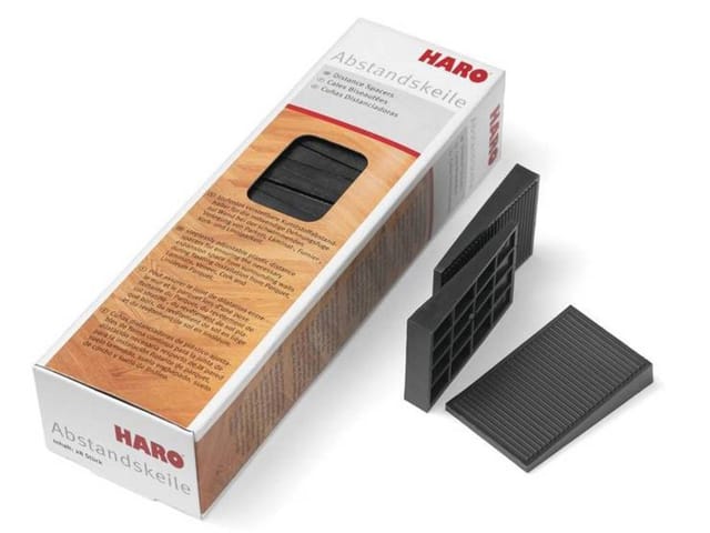 Haro - Abstandskeile (Verlegekeile) Kunstoff-Abstandshalter für 8-20 mm Dehnfugen