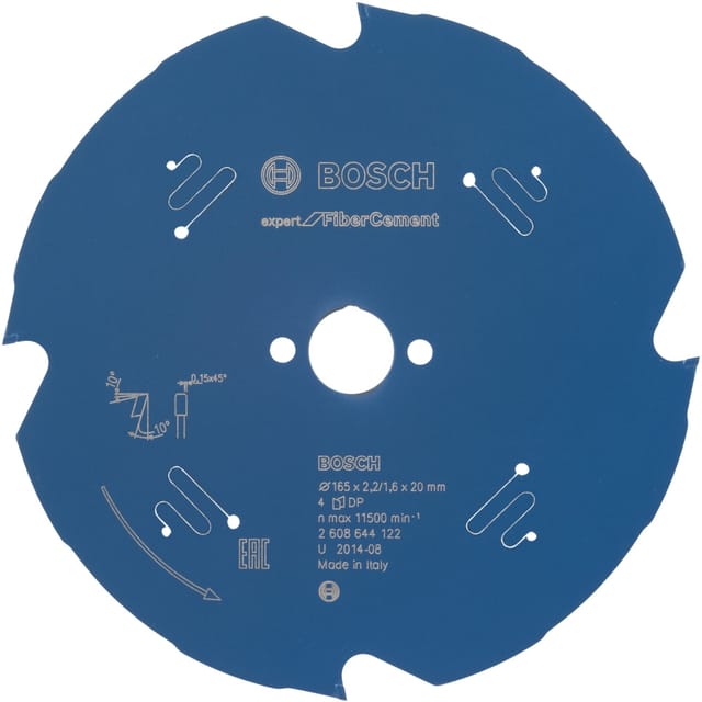 Kreissägeblatt Expert for Fiber Cement, 165 x 20 x 2,2 mm, 4 - Bosch