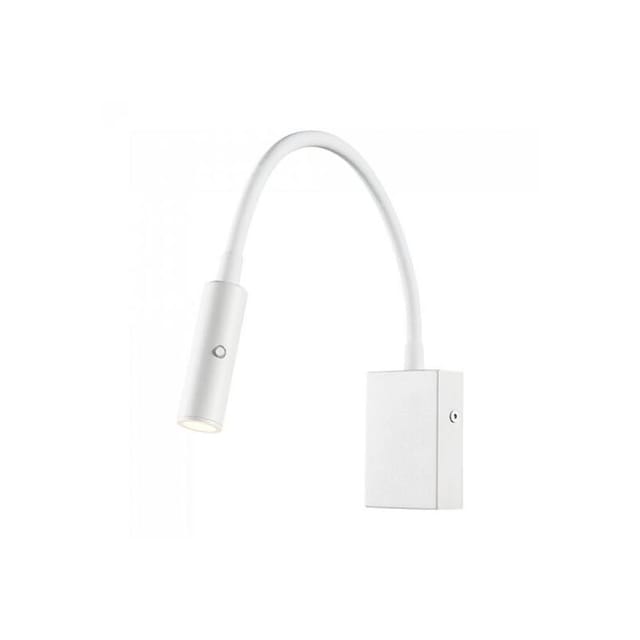 V-TAC PRO VT-2913 3W LED hotel side Wandlamp cob cree weiß flexibel 3000K IP20 ON/OFF Schalter - SKU 1486