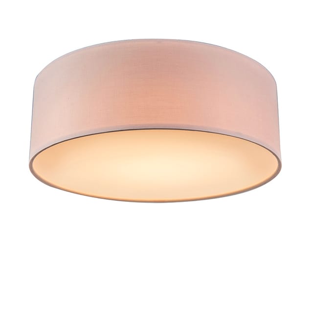 Deckenleuchte rosa 30 cm inkl. led - Drum led