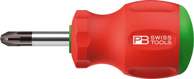 Schraubendreher Stubby SwissGrip PZ2x35mm - Pb Swiss Tools
