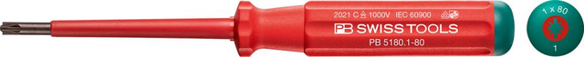 Swiss Tools Schraubendreher 5180 vde pz/s 1x 80mm Classic