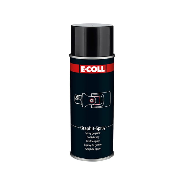 Graphit-Spray schwarz 400ml Spraydose - E-coll