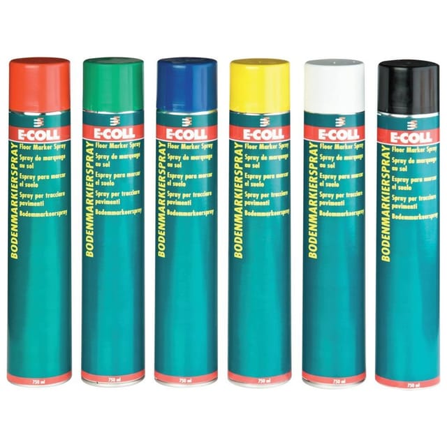 Bodenmarkier-Spray, gelb 750ml Spraydose - E-coll