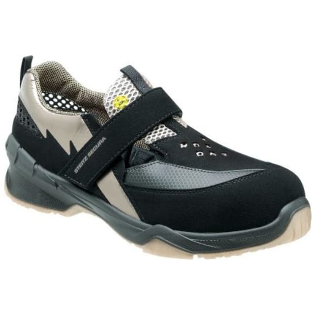 Steitz Secura - Sicherheitshalbschuh Grace S1 esd src dguv Gr.41 nb schwarz/gold