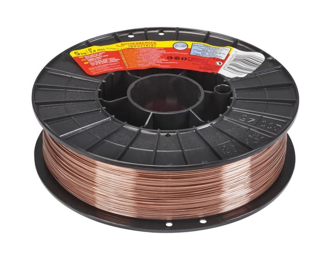 Rothenberger - Schutzgas-Schweißdraht verkupfert ø 0,8 mm, 5 kg Schweißzubehör